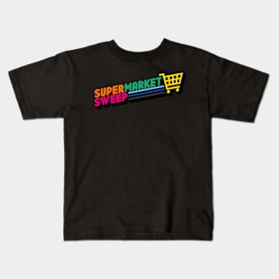 Supermarket Sweep Rainbow Kids T-Shirt